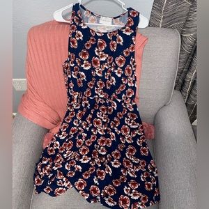 Floral stretchy dress (so soft!)